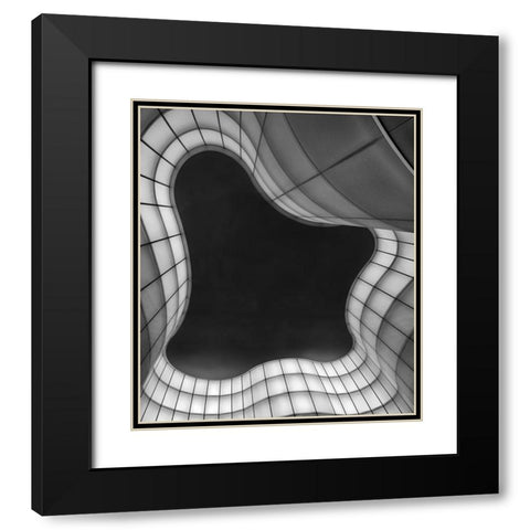 Mudec Black Modern Wood Framed Art Print with Double Matting by Rondi, Fiorenzo