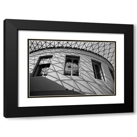 In The Gallery Black Modern Wood Framed Art Print with Double Matting by Uhrin, Milan