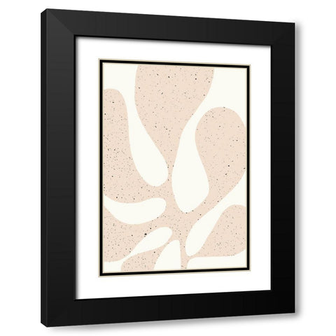 Crazy Plant No 1 Black Modern Wood Framed Art Print with Double Matting by Sawall, Anastasia