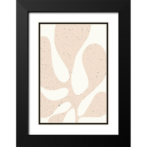 Crazy Plant No 1 Black Modern Wood Framed Art Print with Double Matting by Sawall, Anastasia
