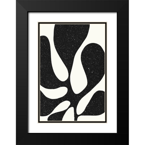 Crazy Plant No 2 Black Modern Wood Framed Art Print with Double Matting by Sawall, Anastasia