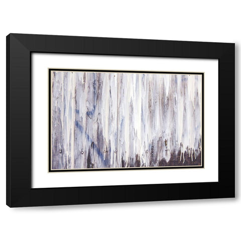 Painted Black Modern Wood Framed Art Print with Double Matting by Mossholder, Tim