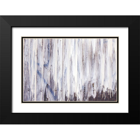 Painted Black Modern Wood Framed Art Print with Double Matting by Mossholder, Tim