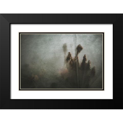 Protected Plants Black Modern Wood Framed Art Print with Double Matting by Mossholder, Tim