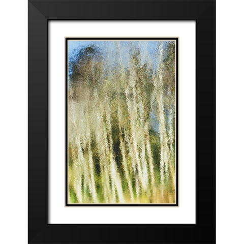 Acrylic Light Black Modern Wood Framed Art Print with Double Matting by Saito, Misaki