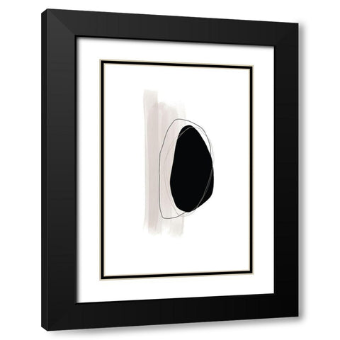 Forever Connected Black Modern Wood Framed Art Print with Double Matting by Sawall, Anastasia