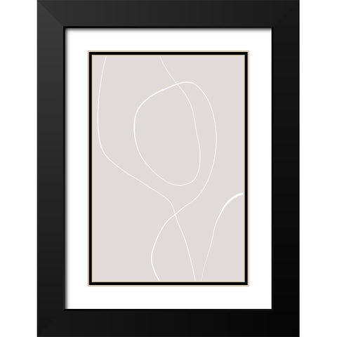 Getting Soft Black Modern Wood Framed Art Print with Double Matting by Sawall, Anastasia