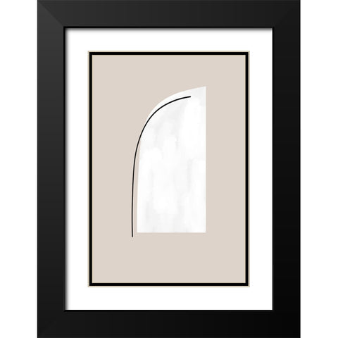 Sail Away Black Modern Wood Framed Art Print with Double Matting by Sawall, Anastasia