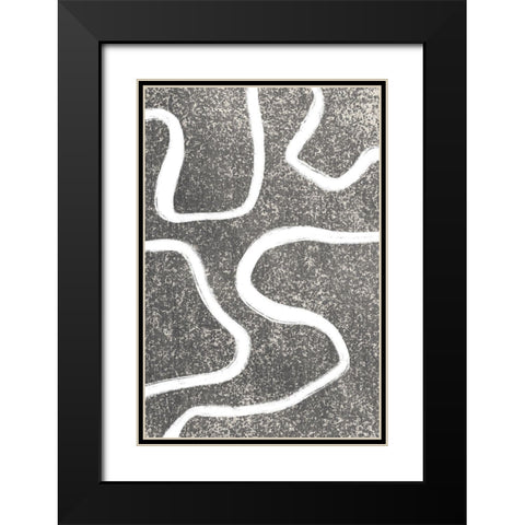 Too many Options Black Modern Wood Framed Art Print with Double Matting by Sawall, Anastasia