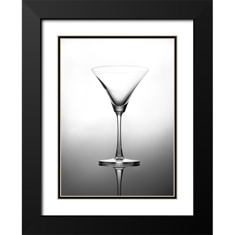 Still Life Art Black Modern Wood Framed Art Print with Double Matting by Dhuper, Sumit