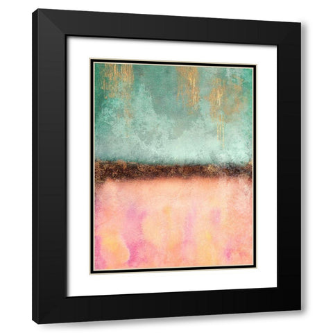 Summer Black Modern Wood Framed Art Print with Double Matting by Fredriksson, Elisabeth