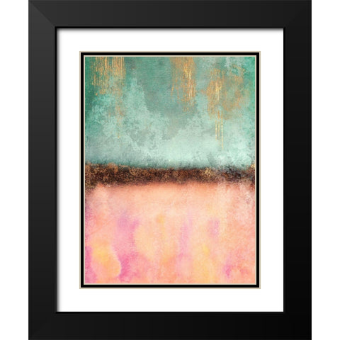 Summer Black Modern Wood Framed Art Print with Double Matting by Fredriksson, Elisabeth