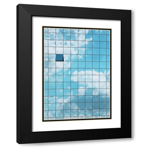 Reflections Black Modern Wood Framed Art Print with Double Matting by Cederberg, Marcus