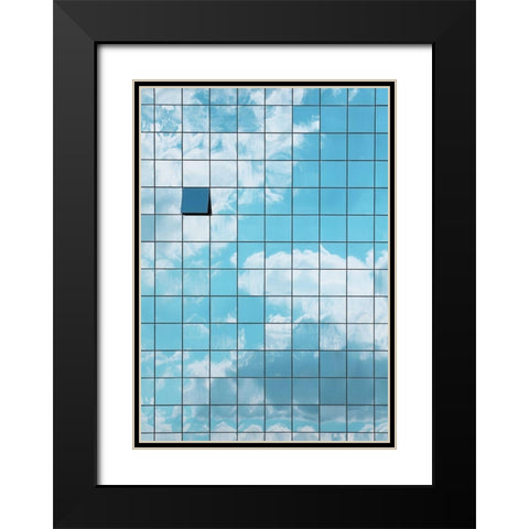 Reflections Black Modern Wood Framed Art Print with Double Matting by Cederberg, Marcus