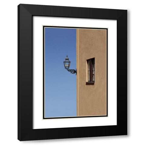 Sky lamp Black Modern Wood Framed Art Print with Double Matting by Cederberg, Marcus