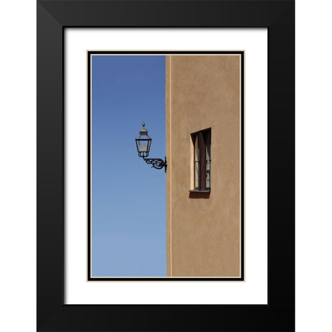 Sky lamp Black Modern Wood Framed Art Print with Double Matting by Cederberg, Marcus