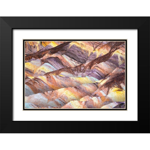 Untitled Black Modern Wood Framed Art Print with Double Matting by Ali Amir, Abbas