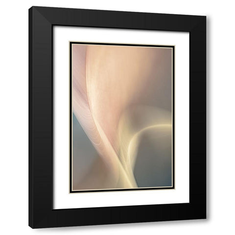 Adagietto Black Modern Wood Framed Art Print with Double Matting by Buelow, Beth