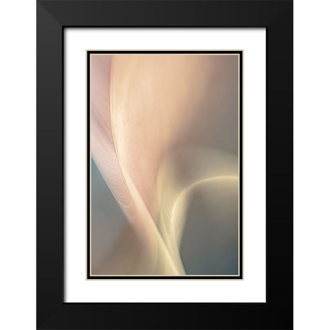 Adagietto Black Modern Wood Framed Art Print with Double Matting by Buelow, Beth