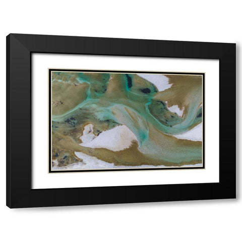 SoAa river Black Modern Wood Framed Art Print with Double Matting by Kozuh, Primoz