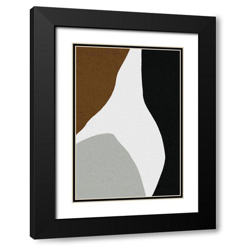 Harmony Lover Black Modern Wood Framed Art Print with Double Matting by Sawall, Anastasia