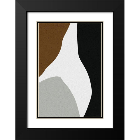 Harmony Lover Black Modern Wood Framed Art Print with Double Matting by Sawall, Anastasia