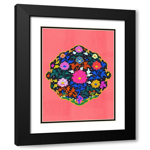 Grandma Black Modern Wood Framed Art Print with Double Matting by Jotadejai