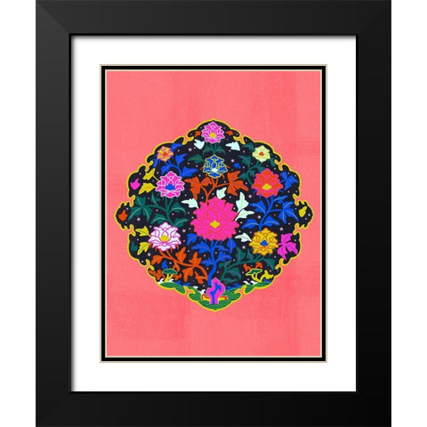 Grandma Black Modern Wood Framed Art Print with Double Matting by Jotadejai