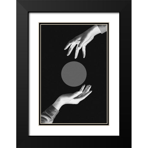 Chosen No 03 Black Modern Wood Framed Art Print with Double Matting by 1x Studio III