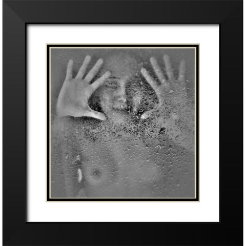 Untitled Black Modern Wood Framed Art Print with Double Matting by Andreescu, Cristian