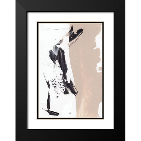 On the Move Black Modern Wood Framed Art Print with Double Matting by Sawall, Anastasia