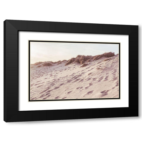 Beach_009 Black Modern Wood Framed Art Print with Double Matting by 1x Studio III