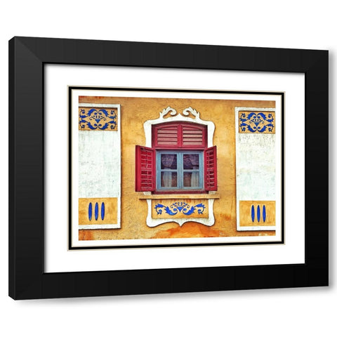 Wide open Black Modern Wood Framed Art Print with Double Matting by Grigore, Oana