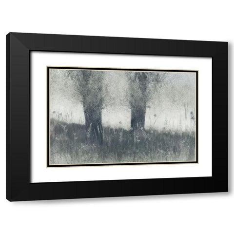 Memories Black Modern Wood Framed Art Print with Double Matting by Talen, Nel
