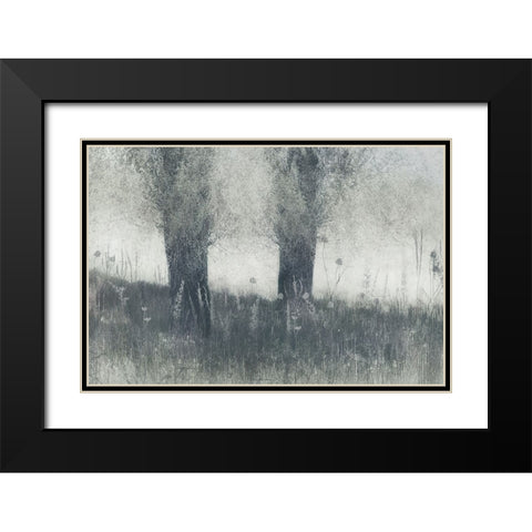 Memories Black Modern Wood Framed Art Print with Double Matting by Talen, Nel