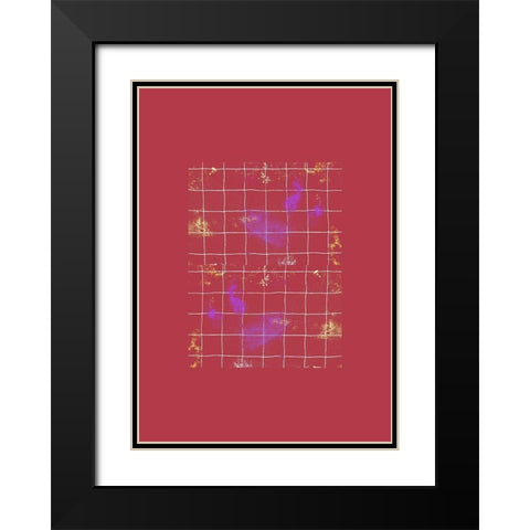 Real Black Modern Wood Framed Art Print with Double Matting by Woelders, Tania Sloth