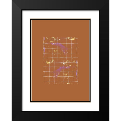 Redefine Black Modern Wood Framed Art Print with Double Matting by Woelders, Tania Sloth