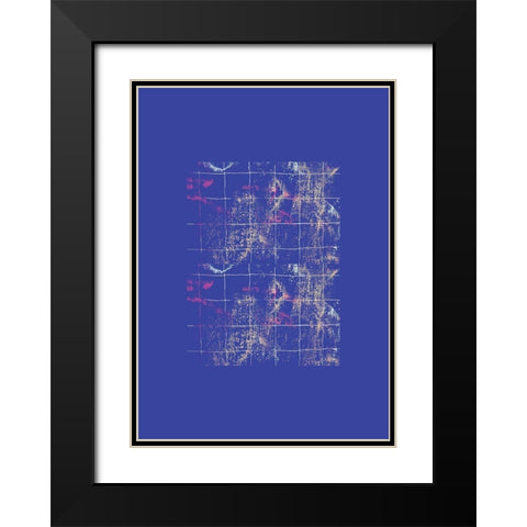 Reset Black Modern Wood Framed Art Print with Double Matting by Woelders, Tania Sloth