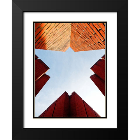 Its a Bird... Its a Plane... Its... Black Modern Wood Framed Art Print with Double Matting by Surleac, Marius