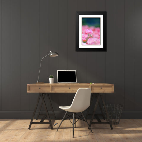 Untitled Black Modern Wood Framed Art Print with Double Matting by Nakada, Chisho