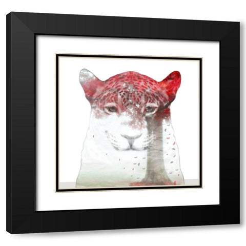 Pure poetry Black Modern Wood Framed Art Print with Double Matting by Purplesunshine