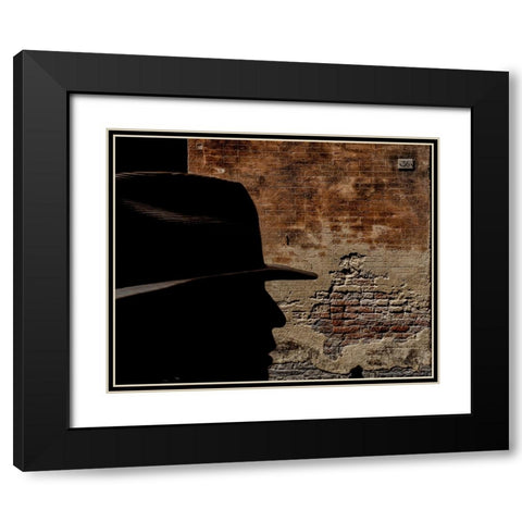 36 Black Modern Wood Framed Art Print with Double Matting by Domenichi, Luca