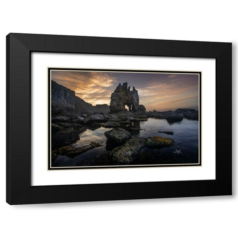 Spain Black Modern Wood Framed Art Print with Double Matting by Gustafson Pro, Clas