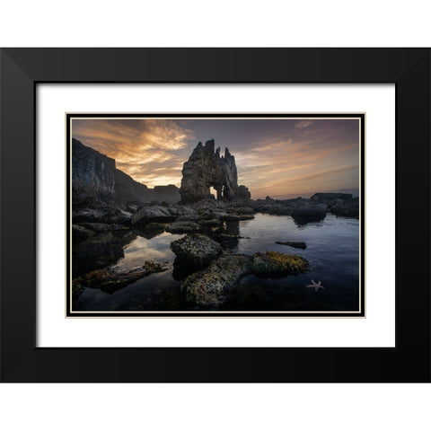 Spain Black Modern Wood Framed Art Print with Double Matting by Gustafson Pro, Clas