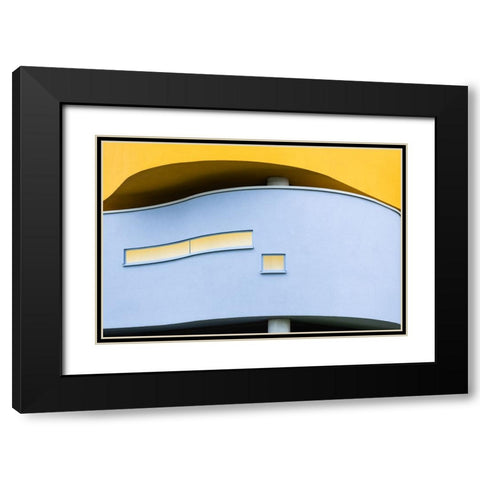 windows Black Modern Wood Framed Art Print with Double Matting by Endermann, Rolf
