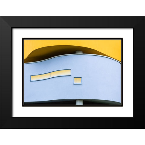 windows Black Modern Wood Framed Art Print with Double Matting by Endermann, Rolf