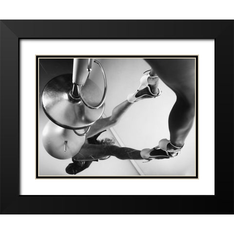upside down Black Modern Wood Framed Art Print with Double Matting by Anton, Rostovskiy