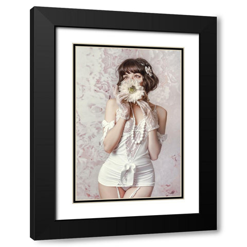 Sweet will be the flower Black Modern Wood Framed Art Print with Double Matting by Bolgov (Axe), Ruslan
