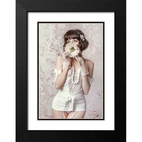 Sweet will be the flower Black Modern Wood Framed Art Print with Double Matting by Bolgov (Axe), Ruslan