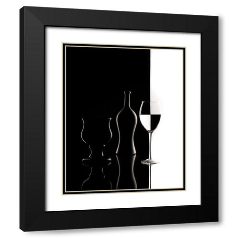 Game light Black Modern Wood Framed Art Print with Double Matting by Perfoncio, Margareth